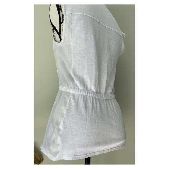 Armani Exchange A|X, Women's Sleeveless Mockneck Vest with Drawstring Waist (S) - Picture 4 of 10